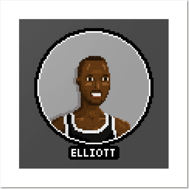 Elliott Wall Art by PixelFaces